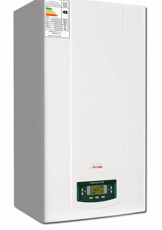 پکیج دیواری آماتیس مدل Laura 260 F فن دار دو مبدله 26 کیلووات برای فضاهای تا 180 متر مربع